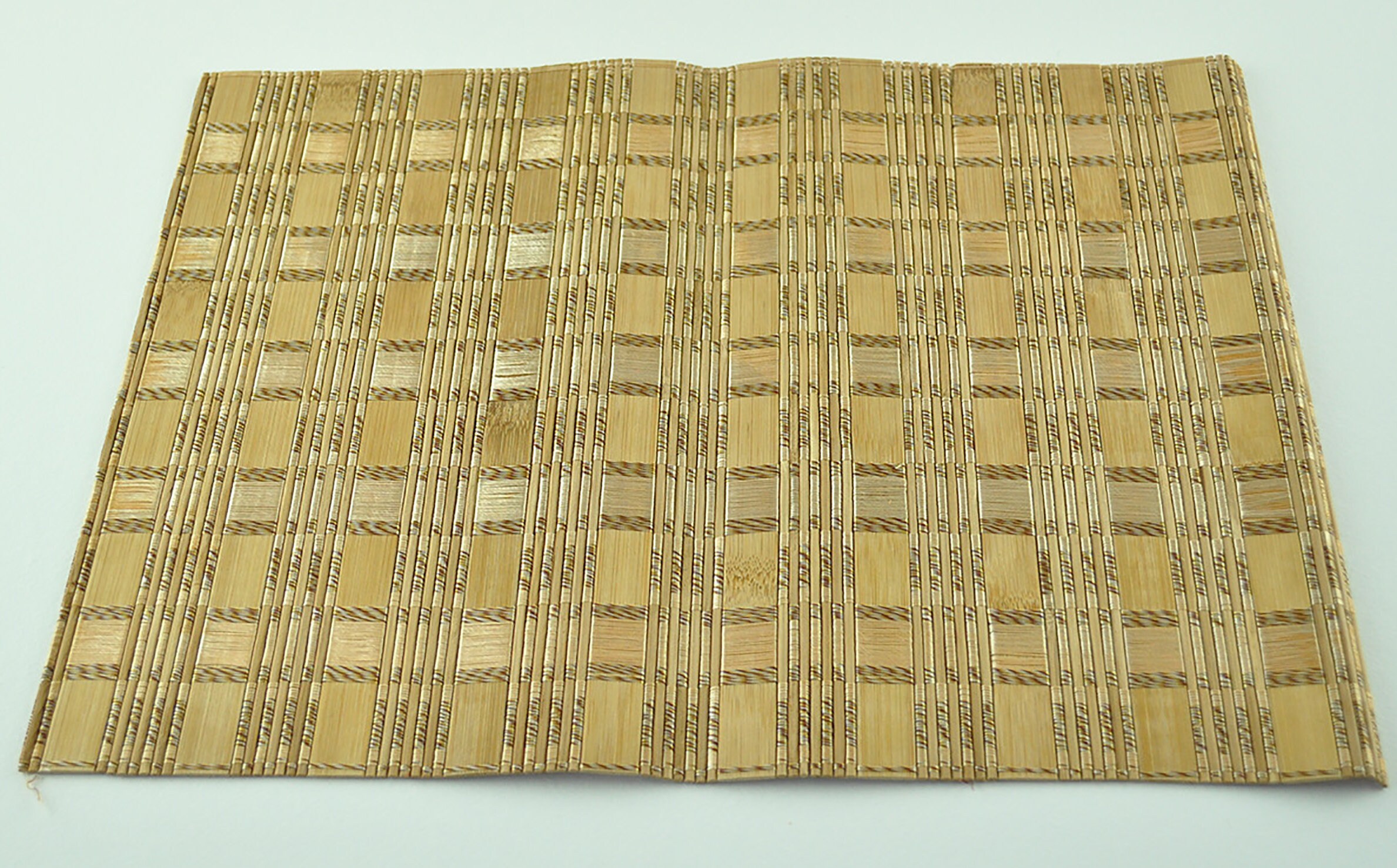 Bamboo placemats pack of 4 handmade table mats natural chunky Etsy