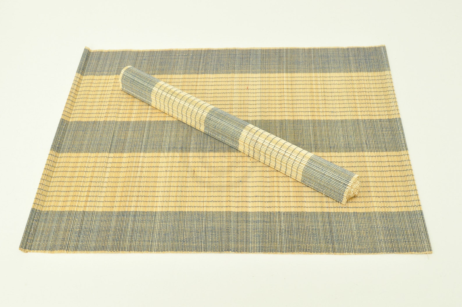 Bamboo placemat handmade wooden table mat rectangular mat pack Etsy