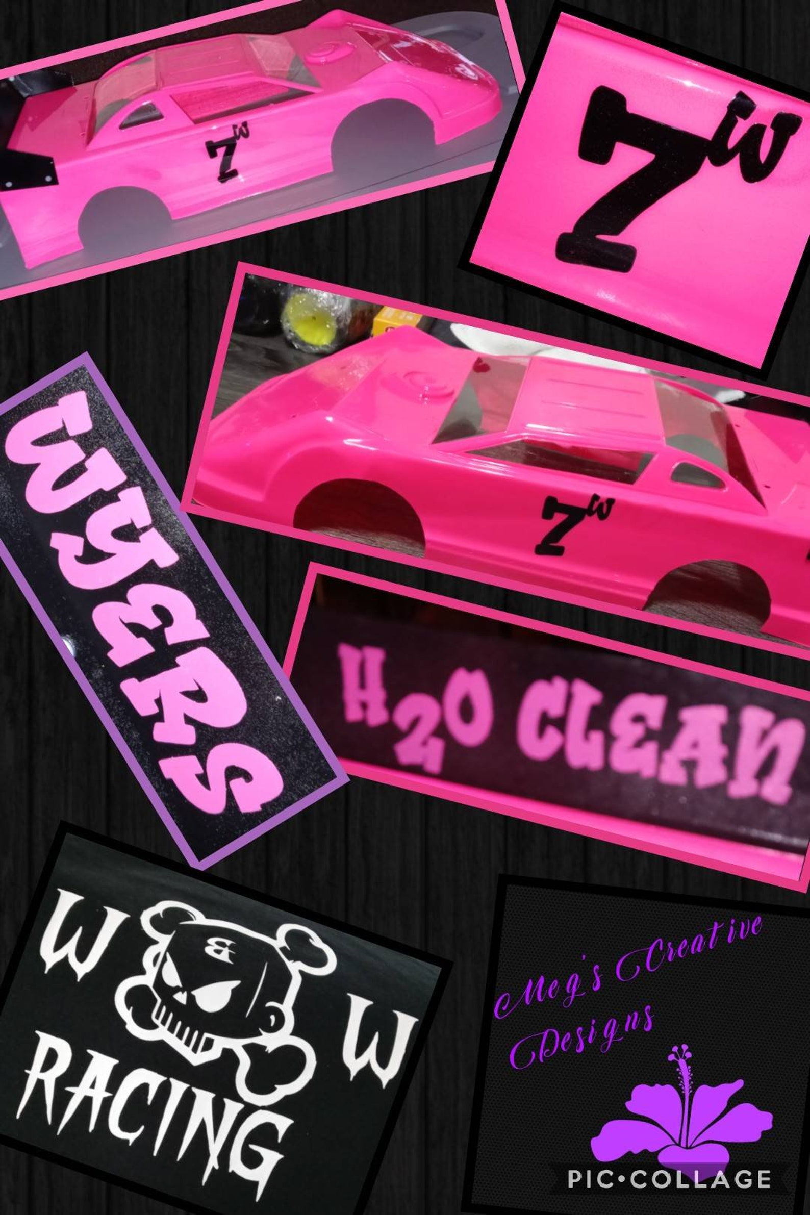 RC car decals Etsy