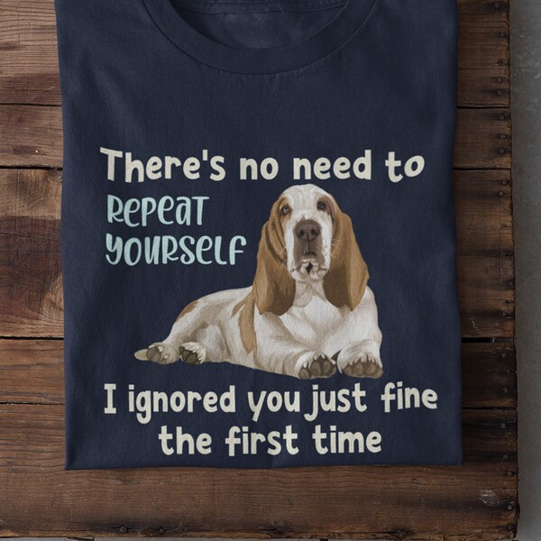 Basset Hound T-shirt, Basset Mom, Basset Hound gift, Basset Fathers day, Christmas idea