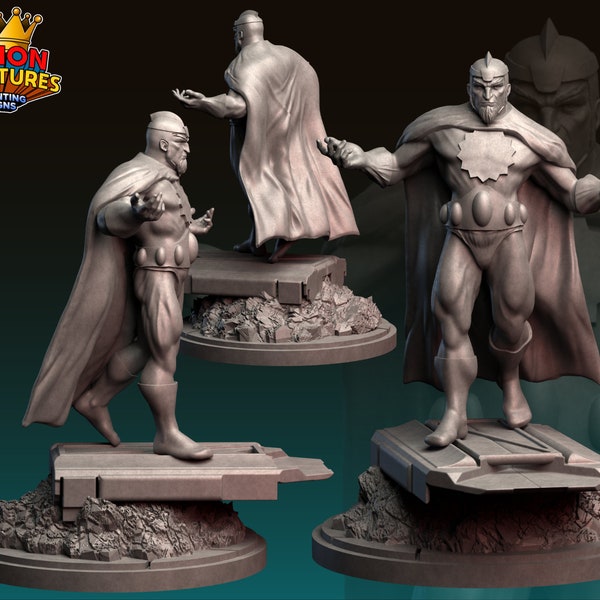 Dr Illumination by Legion Miniatures Great for Display, Superhero RPGs, and other Tabletop Gams