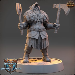 Thorfinn Black - Northmen of the Howling Glacier from Daybreak Miniatures