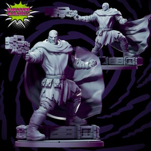Rook 40mm scale on 50mm base by Hardcore Miniatures Great for Display, Superhero RPGs, and other Tabletop Game