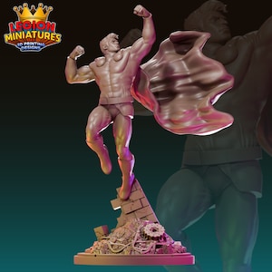 Super Alloy by Legion Miniatures Great for Display, Superhero RPGs, and other Tabletop Games