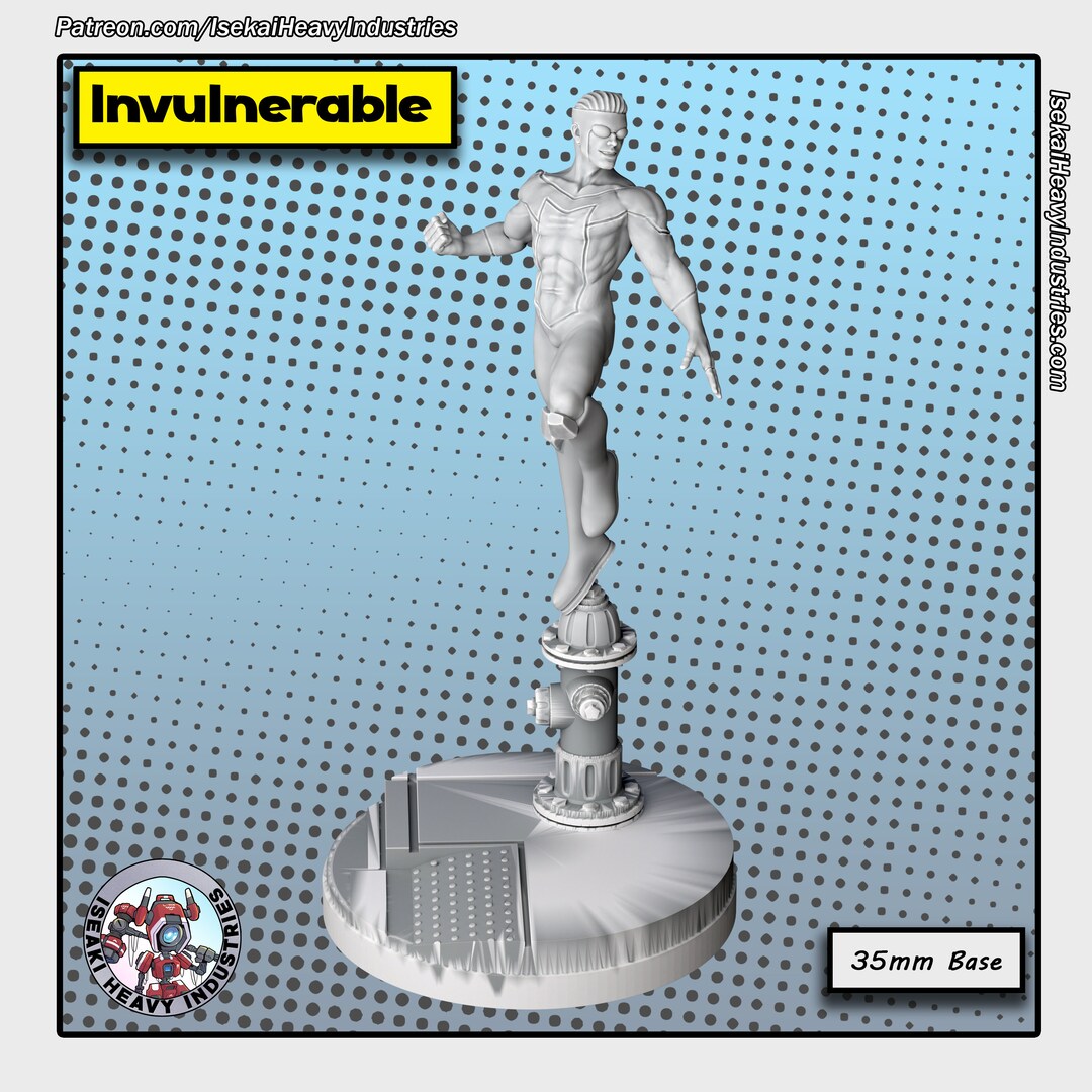 Invulnerable Items Invulnerable by Isekai Heavy Industries Great for Crisis Protocol ...
