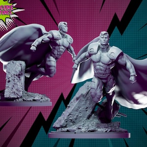 Gorgeous by Hardcore Miniatures Great for Display, SuperHero RPGs, and other Tabletop Game