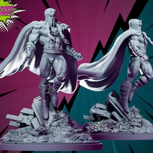 Magnet Man by Hardcore Miniatures Great for Display, SuperHero RPGs, and other Tabletop Game