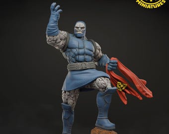 Hall of Heroes の 40 mm スケールの Lord of Despair は、50 mm ベースの上に載っており、Crisis Protocol、スーパーヒーロー RPG、その他のテーブルトップ ゲームに最適です。