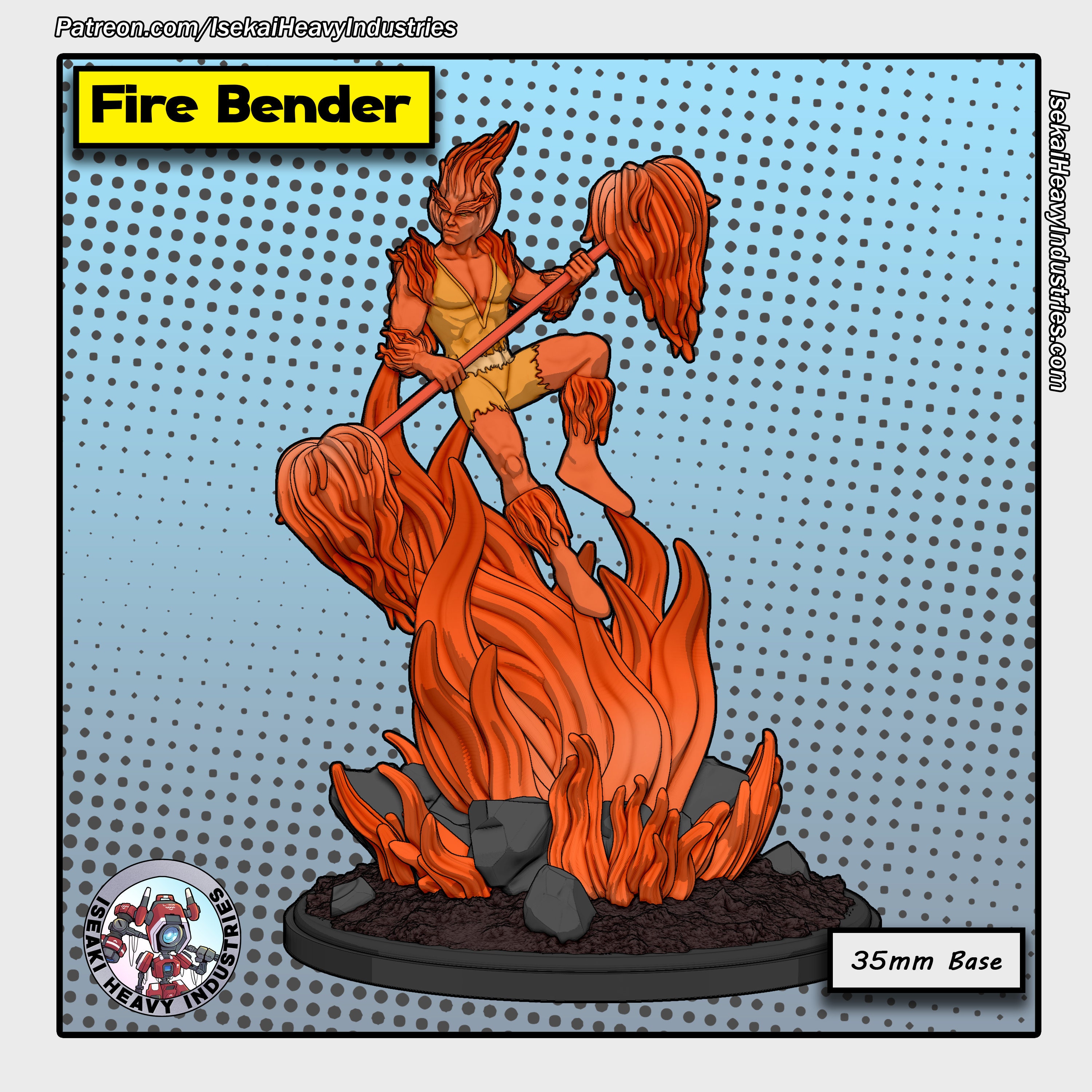 Fire Bender by Isekai Heavy Industries Great for Crisis Protocol ...