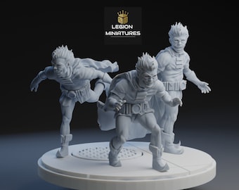 Vigilante kid by Legion Miniatures Great for Display, Superhero RPGs, and other Tabletop Games
