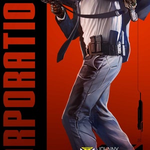 Johnny Security Officer Micromachines Corp. From Unit 9 Great for ...