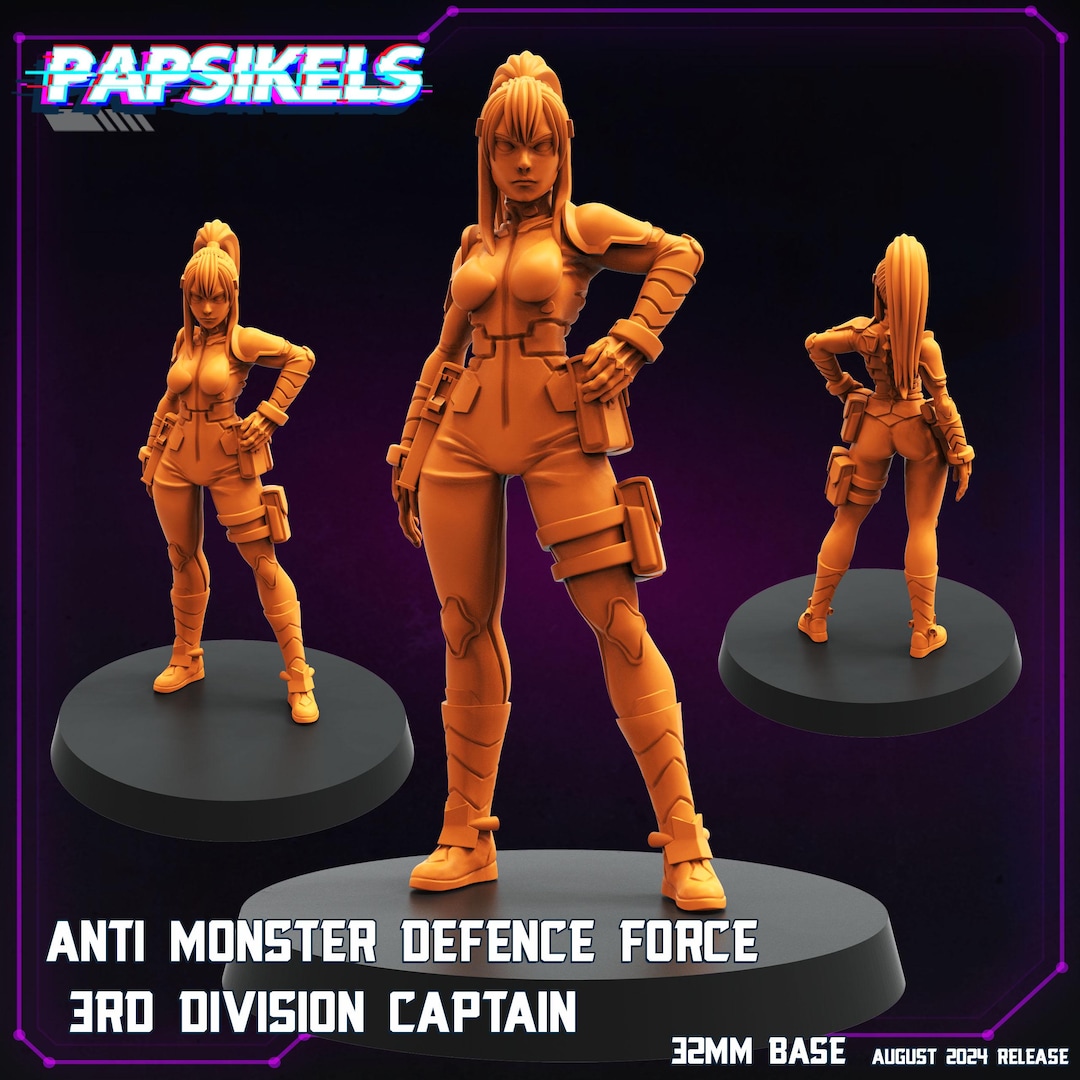 Loop Anti Monster Anti Monster Defence Force by Papsikels Great for Cyberpunk,shadowrun ...
