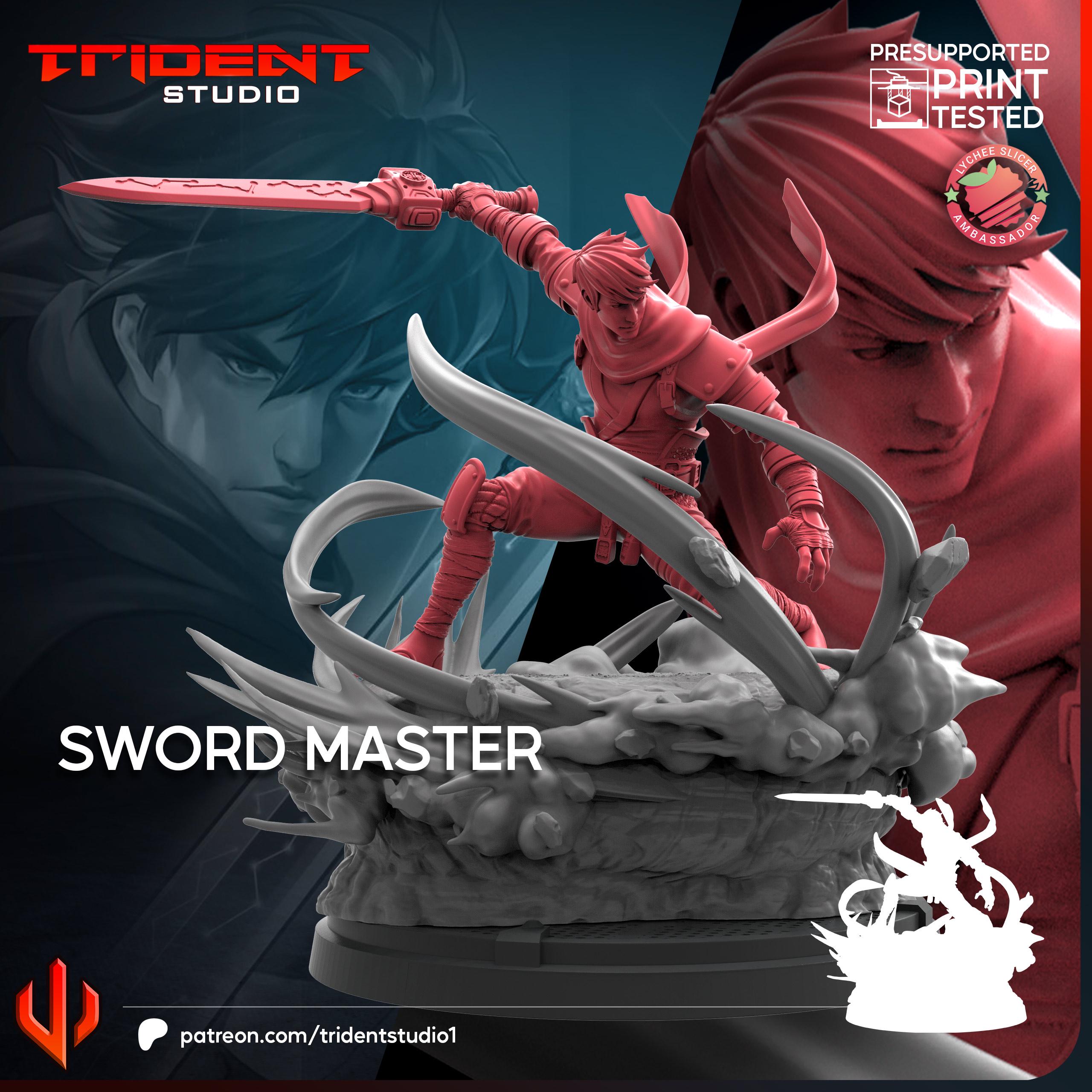 Rpg Fancing Wire Fencing Master 40mm Scale on 35mm Base From Trident Studios Great for ...