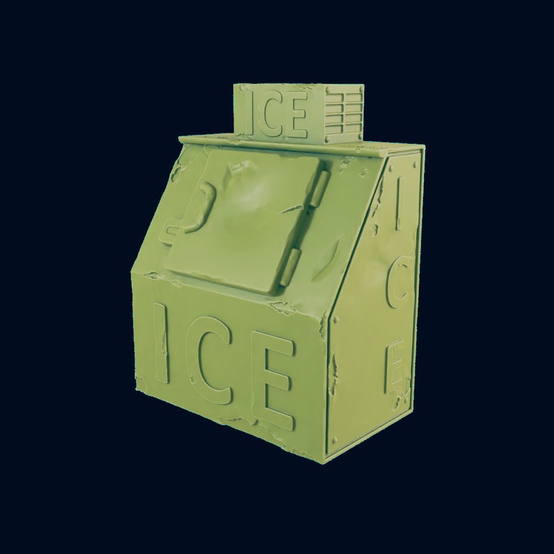 Ice Machine by EC3D Designs, Great for Cyberpunk,shadowrun, Stargrave