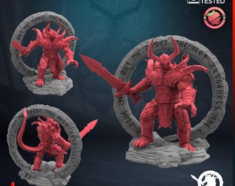 Asgard Killer 40mm scale on 65mm base from Trident Studios Great for Crisis Protocol, Superhero RPGs, and other Scifi Table Top Games