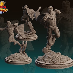 Super China by Legion Miniatures Great for Display, Superhero RPGs, and other Tabletop Games