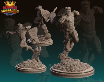 Super China by Legion Miniatures Great for Display, Superhero RPGs, and other Tabletop Games