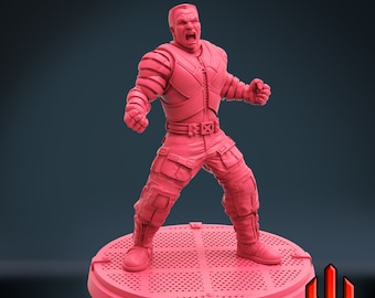 Armored Man by Trident Studios Great for Crisis Protocol, Superhero RPGs, and other Scifi Tabletop Games