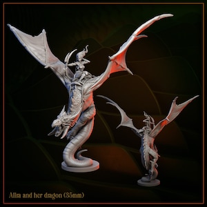 Alina and her Dragon - Arcane Beastmasters par Great Grimoire, idéal pour les RPG fantastiques