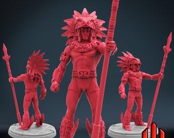 Kukulkhan by Trident Studios Great for Crisis Protocol, Superhero RPGs, and other Sci-Fi Tabletop Games