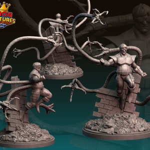 Doc Squid by Legion Miniatures Great for Display, Superhero RPGs, and other Tabletop Game