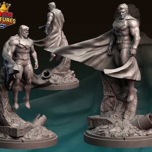 Heroic Guy by Legion Miniatures Great for Display, Superhero RPGs, and other Tabletop Games