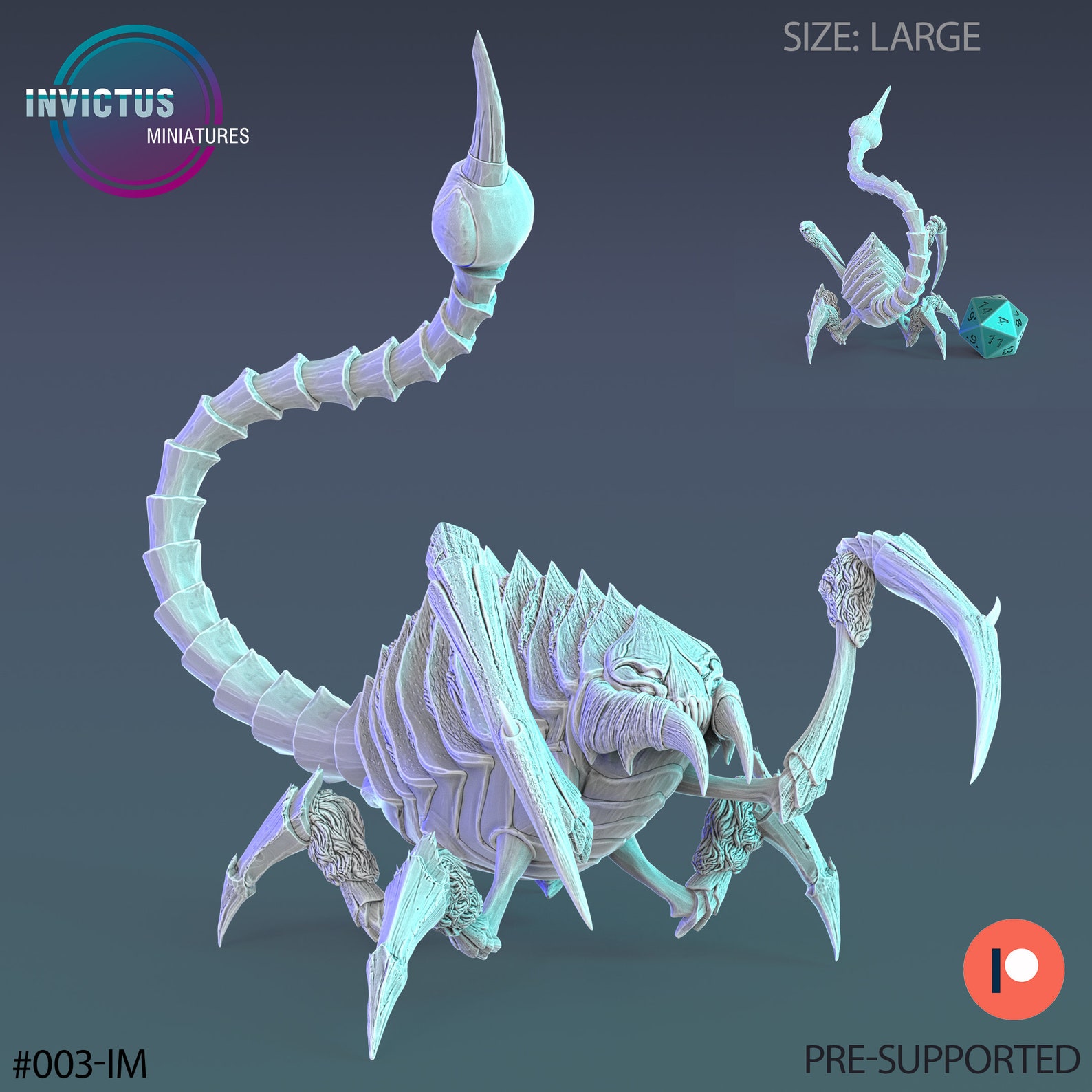 Alien Crawler - Attention by Invictus Miniatures Great for Cyberpunk ...