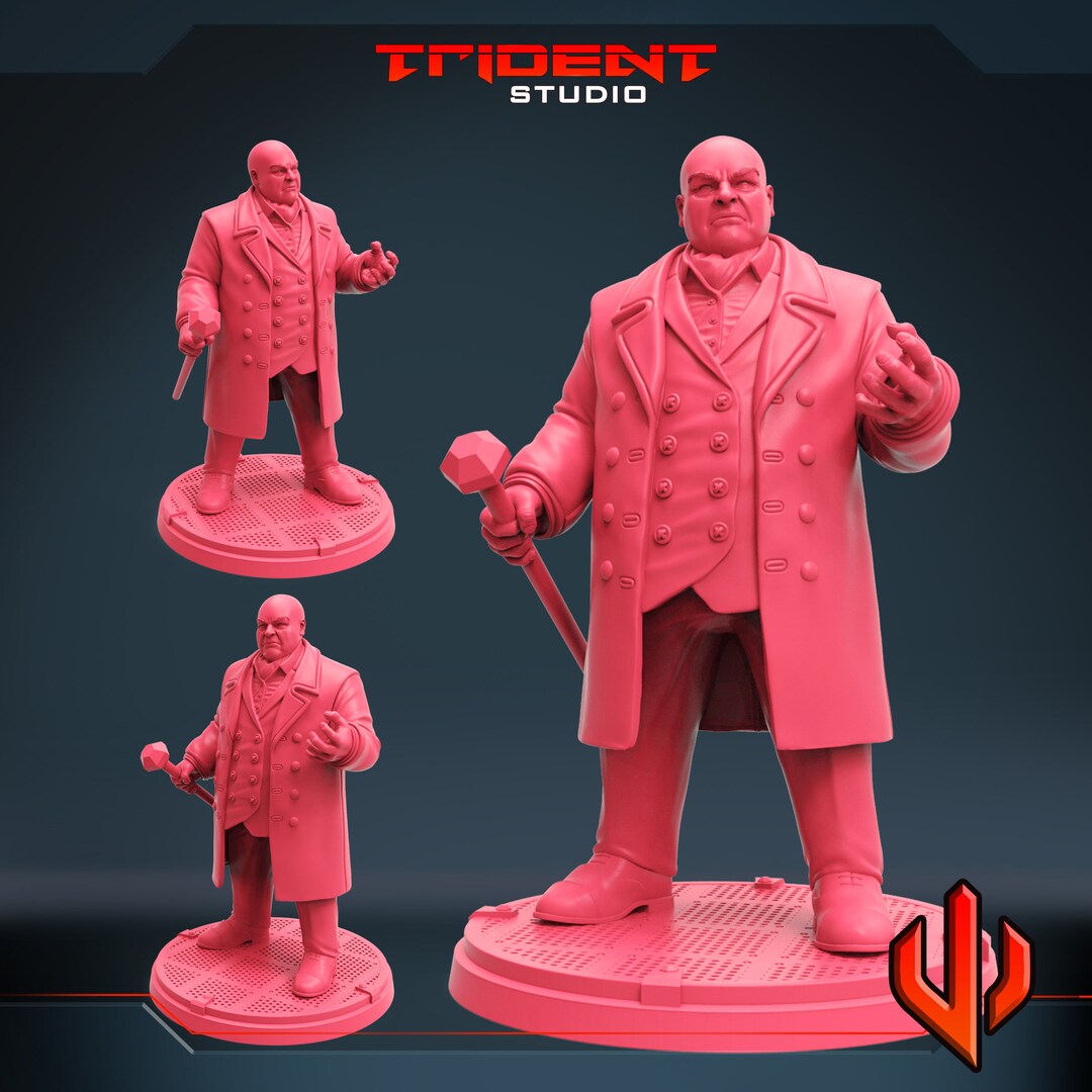 Kingpin by Trident Studios Great for Crisis Protocol, Superhero