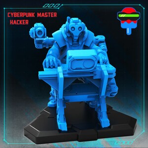Cyberpunk Master Hacker by Papsikels Great for Cyberpunk, and other Scifi Table Top Games