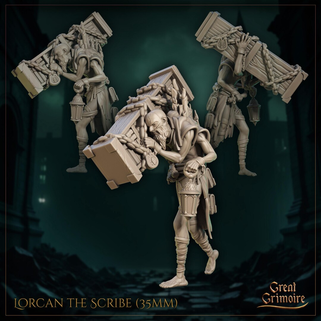 Lorcan the Scribe - the City of Lost Souls by Great Grimoire Great for ...