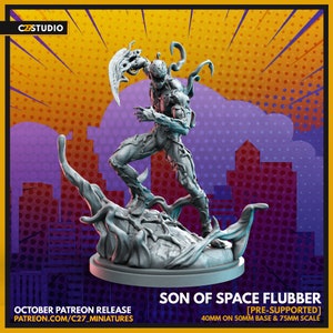 Son of Space Flubber by C27 Miniatures Great for Crisis Protocol, Superhero RPGs, and other Sci-Fi Tabletop Games