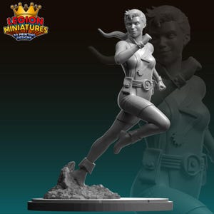 Surplus by Legion Miniatures Great for Display, Superhero RPGs, and other Tabletop Games