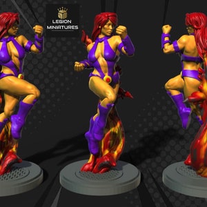 Starfire by Legion Miniatures Great for Display, Superhero RPGs, and other Tabletop Games