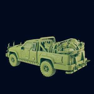 Truck by EC3D Designs, Great for Cyberpunk,Shadowrun, Stargrave, Starfinder and other Scifi Table Top Games