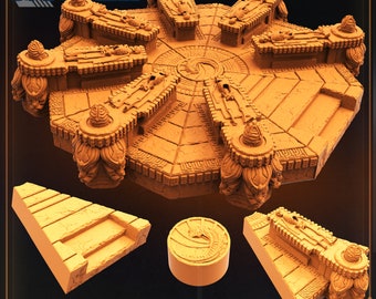 Apex Skull Hunters Sacrificial Chamber by Papsikels Great for Cyberpunk, and other Sci-Fi Tabletop Games