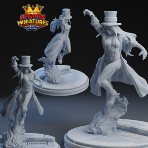 Lady Magician by Legion Miniatures Great for Display, Superhero RPGs, and other Tabletop Games