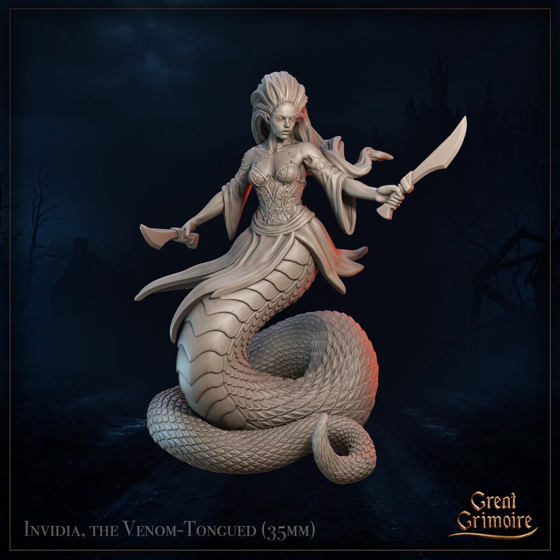 Venom Robe Invidida, the Venom-tongued - the Bloom of Ruin by Great Grimoire Great ...