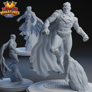 Super Outlandish by Legion Miniatures Great for Display, Superhero RPGs, and other Tabletop Games