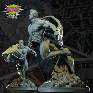 Altruistic 40mm scale on 35mm base by Hardcore Miniatures Great for Display, Superhero RPGs, and other Tabletop Game