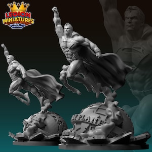Strongman 40mm scale on 50mm base by Legion Miniatures Great for Display, Superhero RPGs, and other Tabletop Games