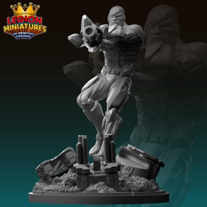 Cyberman by Legion Miniatures Geweldig voor display, superheld-RPG's en andere tafelspellen