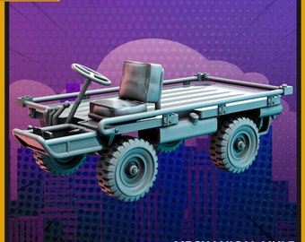 Mechanical Mule by C27 Miniatures Great for Crisis Protocol, Superhero RPGs, and other Sci-Fi Tabletop Games