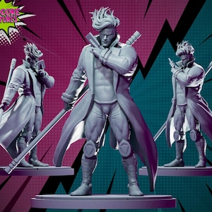 Mr Lucky by Hardcore Miniatures Great for Display, SuperHero RPGs, and other Tabletop Game