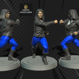 Jessica Jones by Legion Miniatures Great for Display, Superhero RPGs, and other Tabletop Games