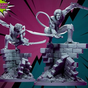 Teleporter 40mm scale on 35mm base by Hardcore Miniatures Great for Display, Superhero RPGs, and other Tabletop Game