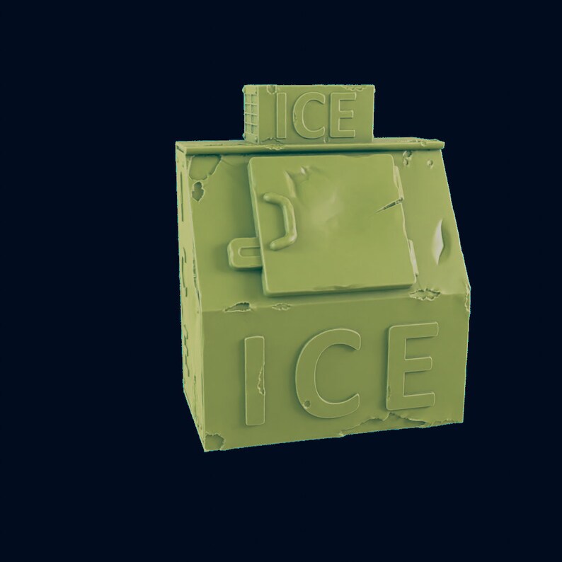 Ice Machine by EC3D Designs, Great for Cyberpunk,shadowrun, Stargrave