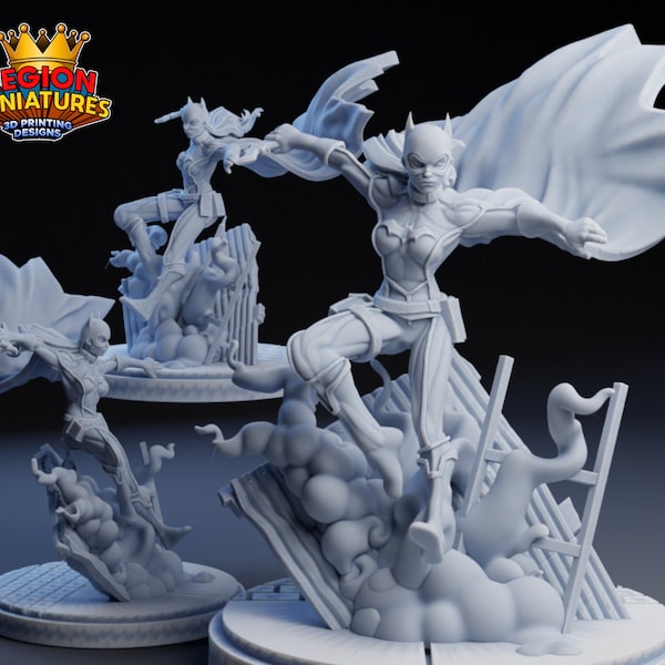 Batgirl by Legion Miniatures Great for Display, Superhero RPGs, and other Tabletop Games