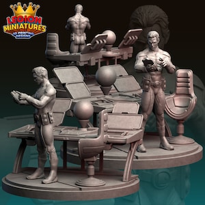 AI Robot by Legion Miniatures Great for Display, Superhero RPGs, and other Tabletop Game