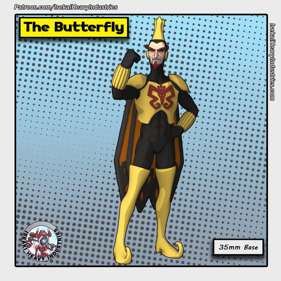 Rpg Butterfly The Butterfly by Isekai Heavy Industries Great for Crisis Protocol ...