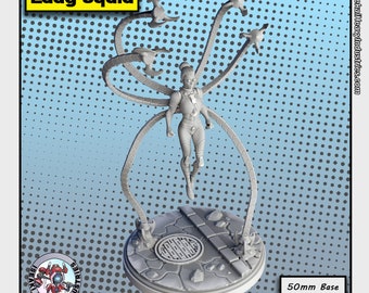 Lady Squid by Isekai Heavy Industries Great for Crisis Protocol, Superhero RPGs, and other Sci-Fi Tabletop Games